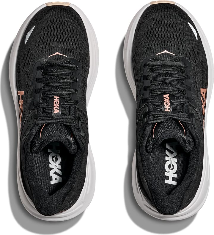 Hoka Women's Bondi 9 Black/Rose Gold Hoka