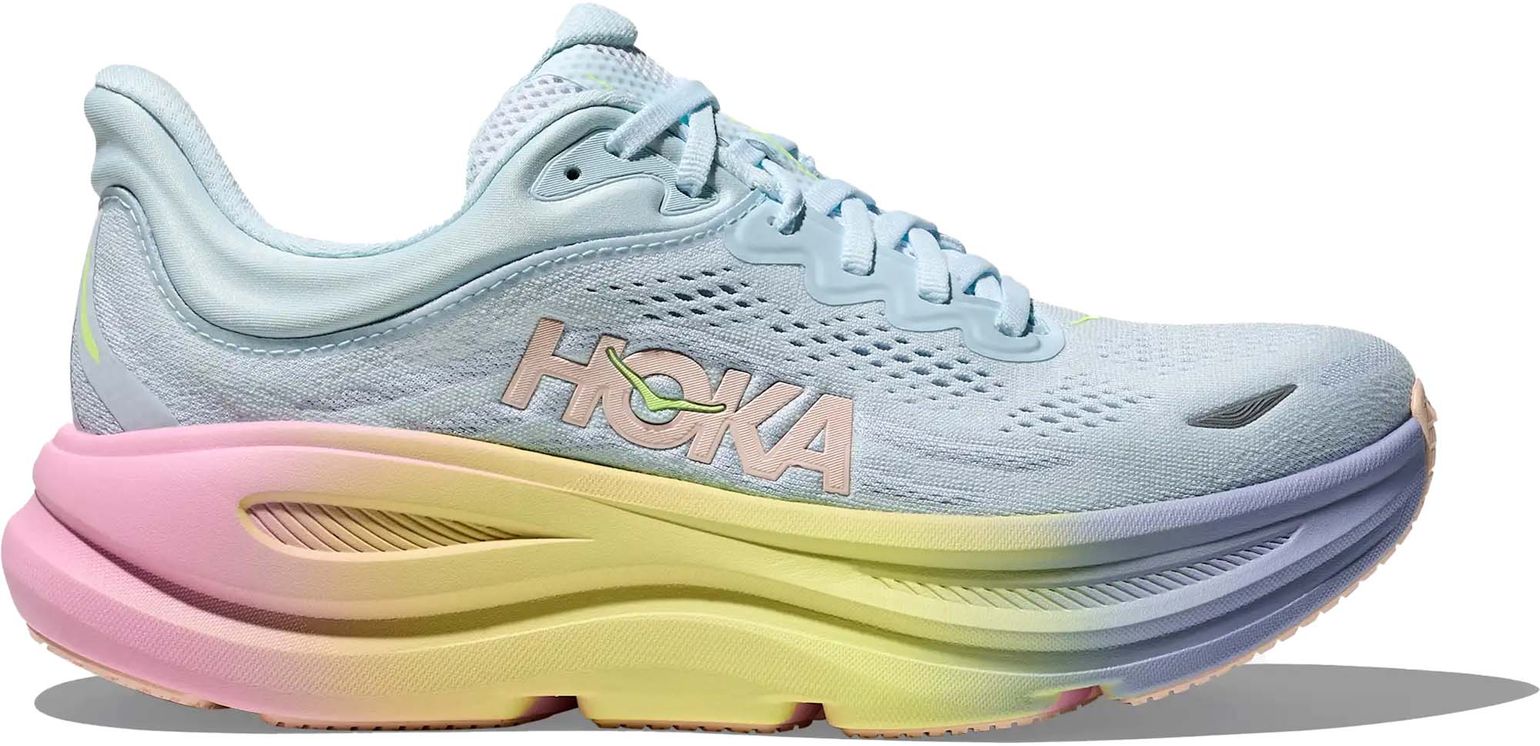 Hoka Women's Bondi 9 Glimmering Blue/Overcast