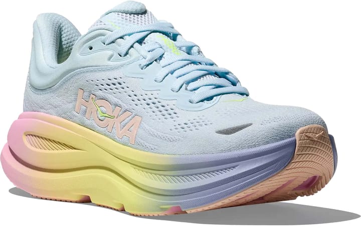 Hoka Women's Bondi 9 Glimmering Blue/Overcast Hoka