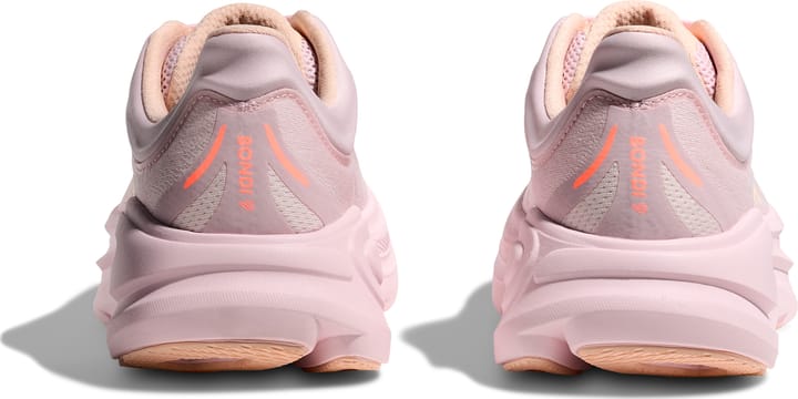 Hoka Women's Bondi 9 Lilac Cream/Tangerine Glow Hoka