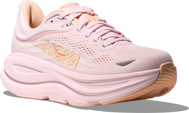 Hoka Women's Bondi 9 Lilac Cream/Tangerine Glow Hoka
