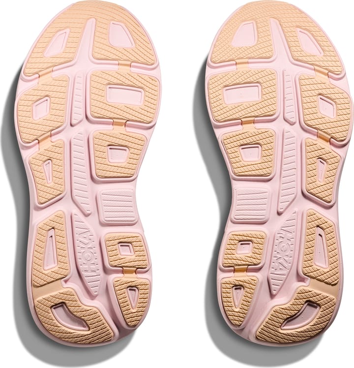 Hoka Women's Bondi 9 Lilac Cream/Tangerine Glow Hoka