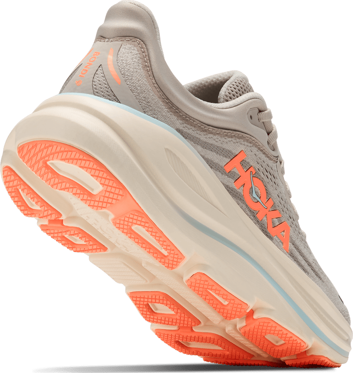Hoka Women's Bondi 9 River Rock Grey/Mineral Ore Hoka