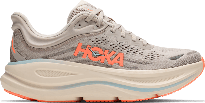 Hoka Women's Bondi 9 Wide River Rock Grey / Mineral Ore Hoka