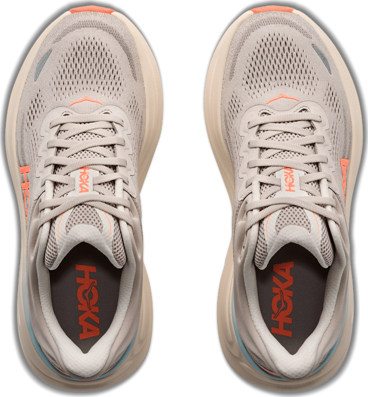Hoka Women's Bondi 9 Wide River Rock Grey / Mineral Ore Hoka