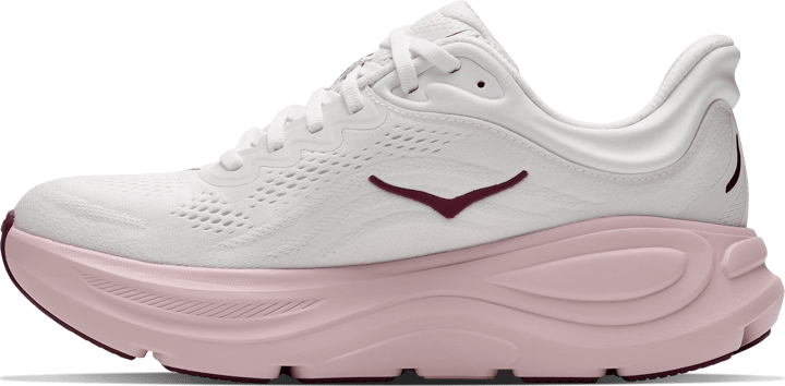 Hoka Women's Bondi 9 Wide White/Pink Opal Hoka