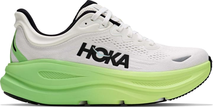 Hoka Women's Bondi 9 White/Tart Apple Hoka