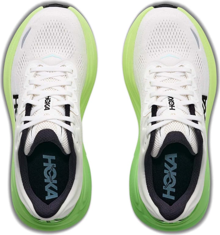 Hoka Women's Bondi 9 White/Tart Apple Hoka