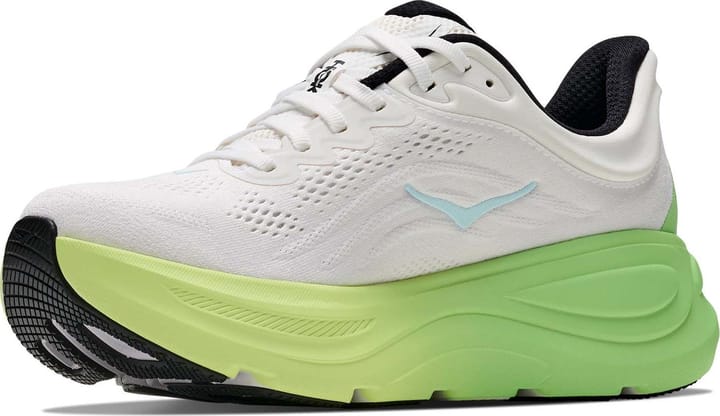 Hoka Women's Bondi 9 White/Tart Apple Hoka