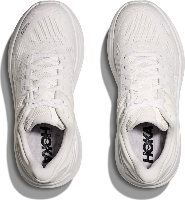 Hoka Women's Bondi 9 Wide White/White Hoka