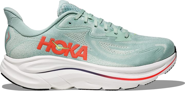 Hoka Men's Clifton 10 Sage/Neon Flame Hoka