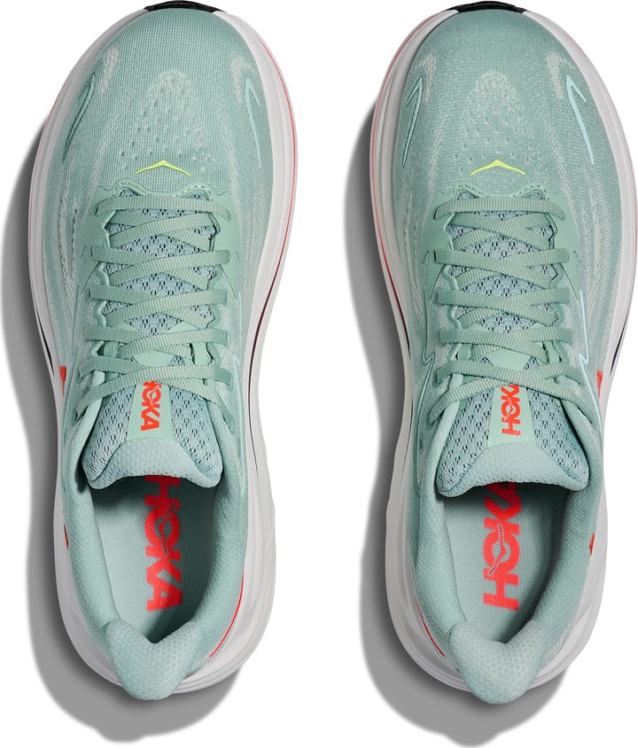 Hoka Men's Clifton 10 Sage/Neon Flame Hoka