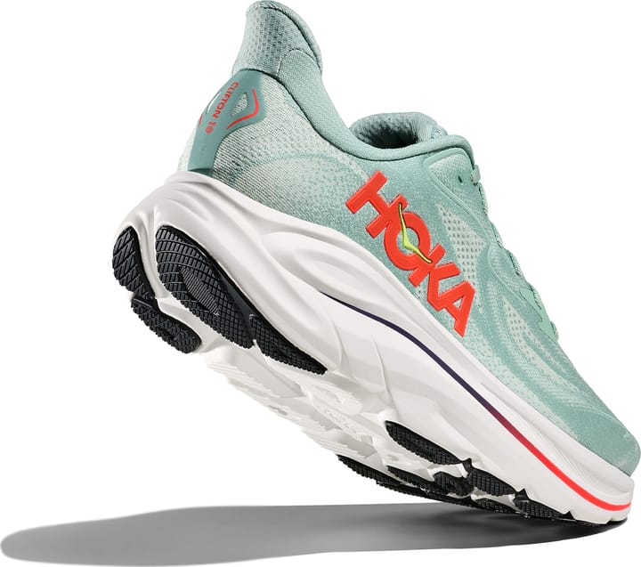 Hoka Men's Clifton 10 Sage/Neon Flame Hoka