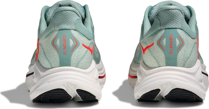 Hoka Men's Clifton 10 Sage/Neon Flame Hoka