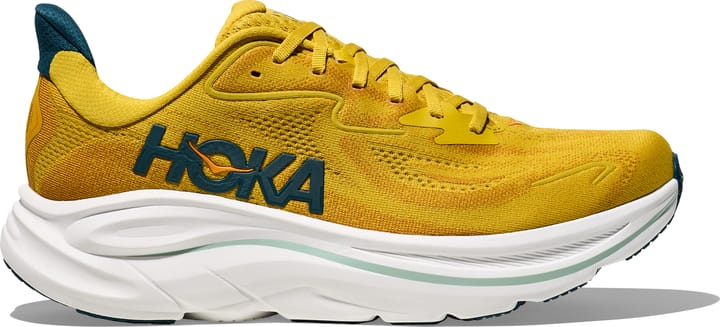 Hoka Men's Clifton 10 Yellow Gold/Tidal Wave Hoka