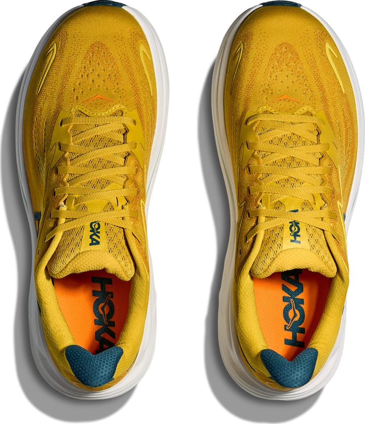 Hoka Men's Clifton 10 Yellow Gold/Tidal Wave Hoka