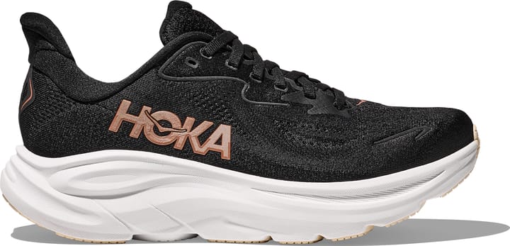 Hoka Women's Clifton 10 Black/Rose Gold Hoka