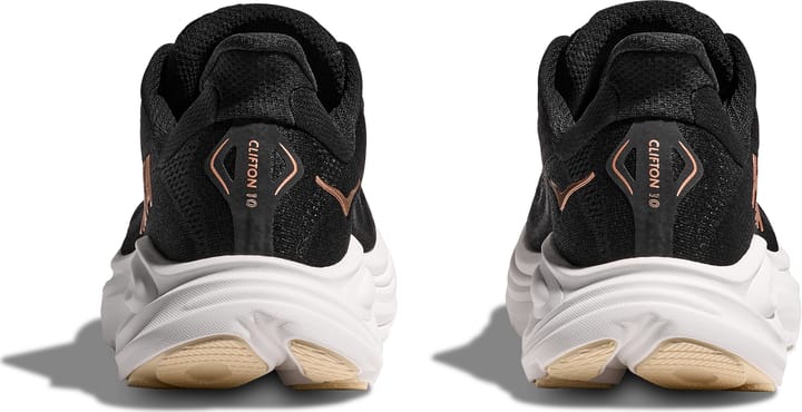 Hoka Women's Clifton 10 Black/Rose Gold Hoka