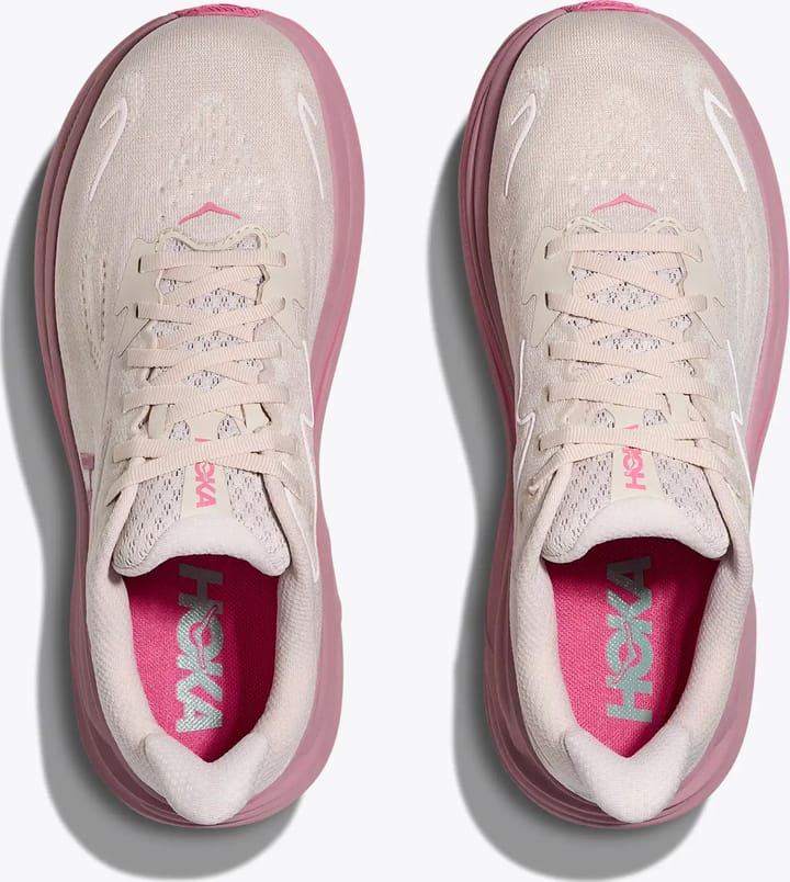 Hoka Women's Clifton 10 Wide Rose Cream / Dried Rose Hoka