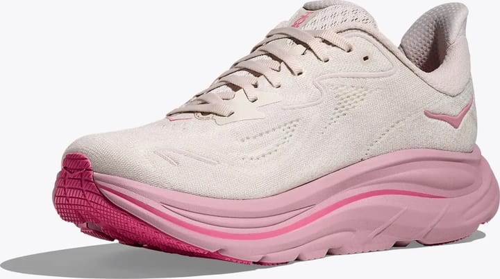 Hoka Women's Clifton 10 Wide Rose Cream / Dried Rose Hoka