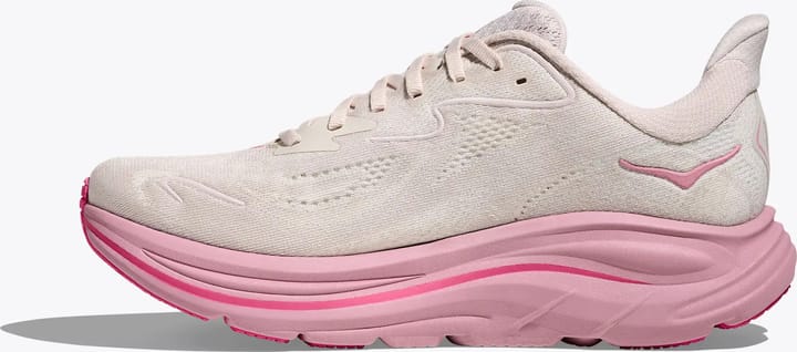 Hoka Women's Clifton 10 Wide Rose Cream / Dried Rose Hoka
