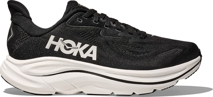 Hoka Women's Clifton 10 Wide Black/White Hoka