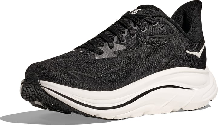 Hoka Women's Clifton 10 Wide Black/White Hoka