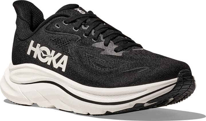 Hoka Women's Clifton 10 Wide Black/White Hoka