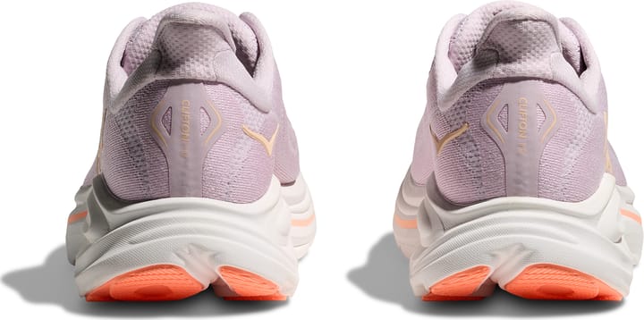 Hoka Women's Clifton 10 Wide Lilac Cream/Tangerine Glow Hoka