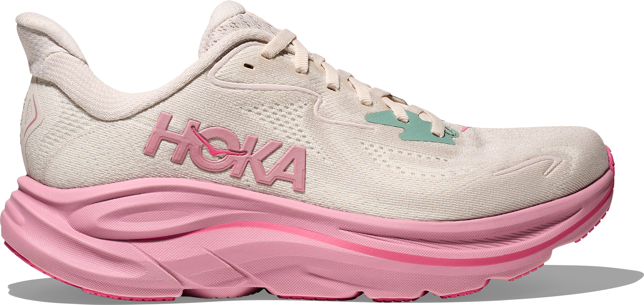 Hoka Women's Clifton 10 Wide Rose Cream / Dried Rose Träningsskor Rose Cream/Dried Rose 38 2/3