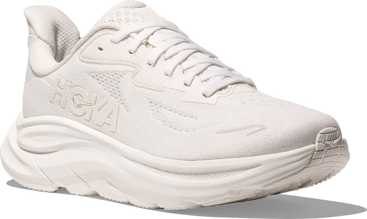 Hoka Women's Clifton 10 Wide White/White Hoka