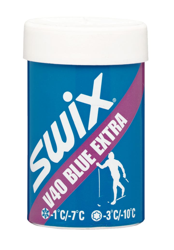 Swix V40 Blå extra Festevoks  -1°/C-10°C 45g Swix
