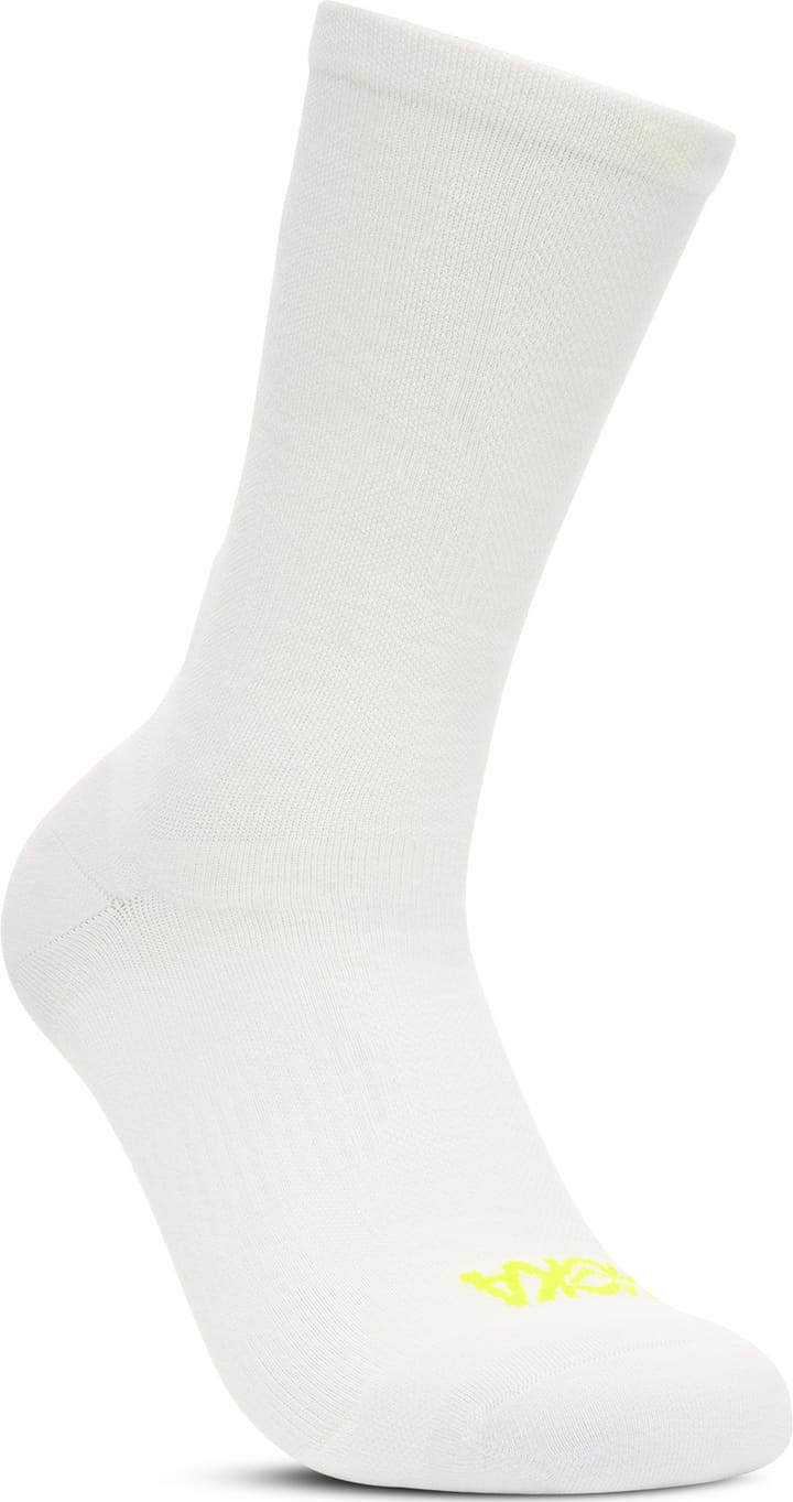 Hoka Unisex Clifton 10 Crew Run Sock White Hoka