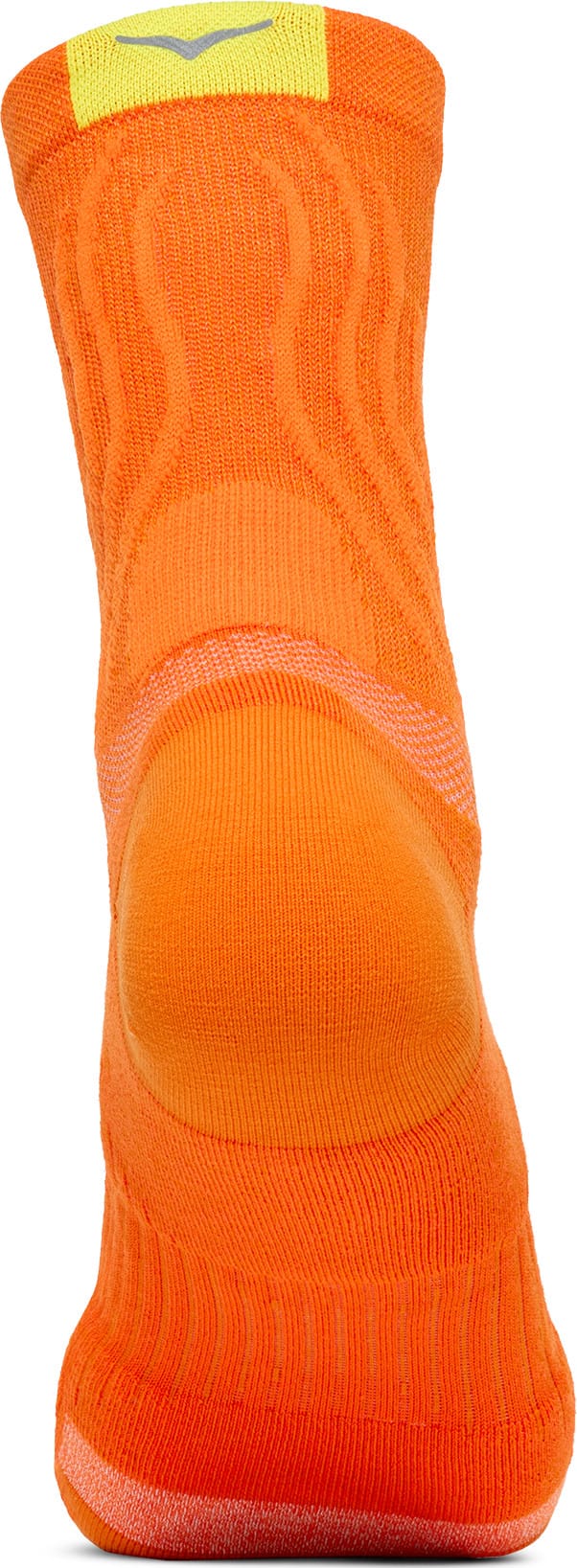Hoka Unisex Bondi 9 Crew Run Sock Electric Tangerine Hoka Hoka Unisex Bondi 9 Crew Run Sock Electric Tangerine Hoka