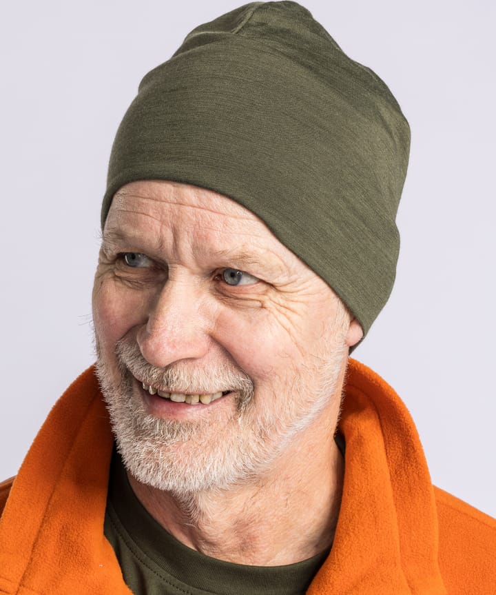 Pinewood Unisex Merino Wool Beanie Moss Green Pinewood