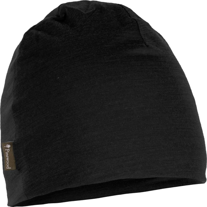 Pinewood Unisex Merino Wool Beanie Black Pinewood