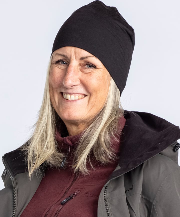 Pinewood Unisex Merino Wool Beanie Black Pinewood
