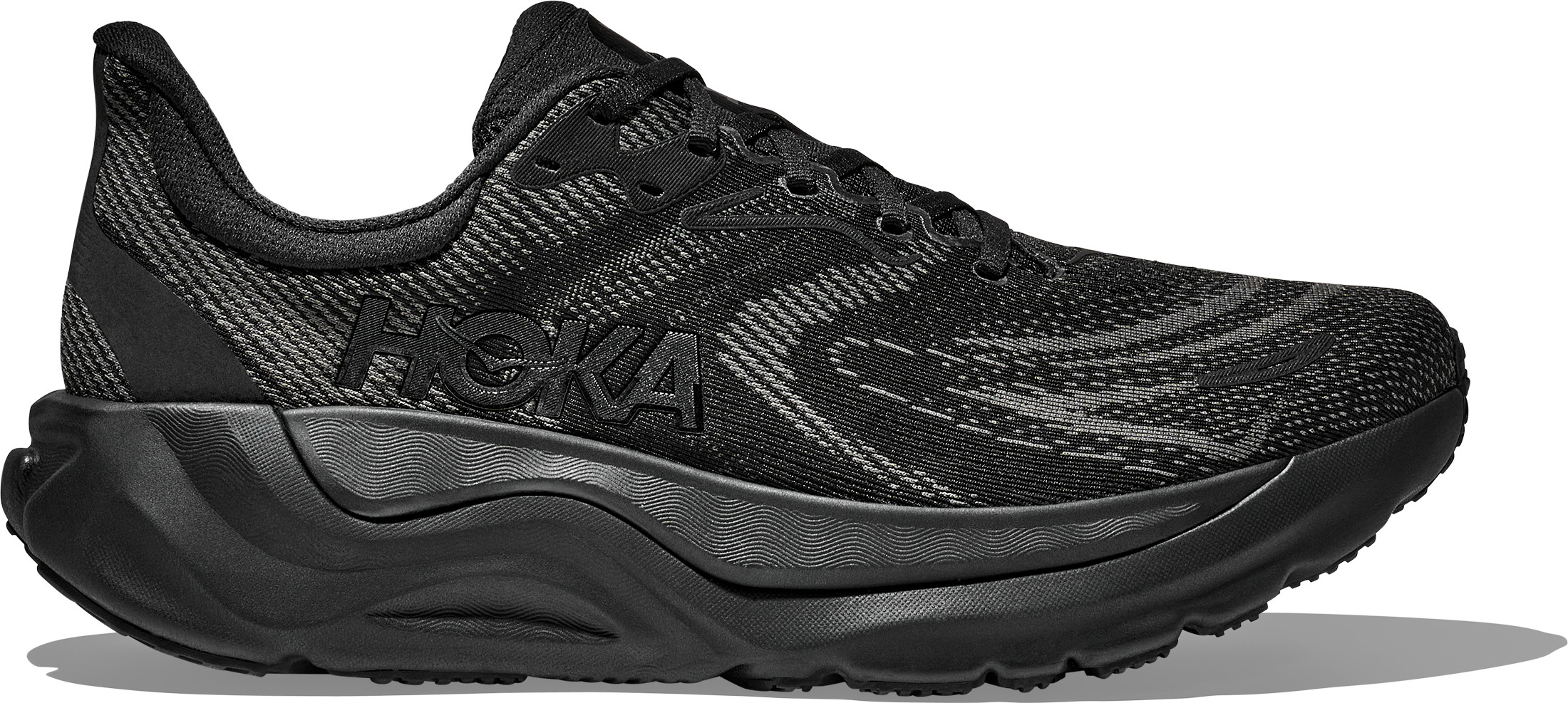 Hoka Men's Arahi 8 Black/Black Løpesko 49 1/3