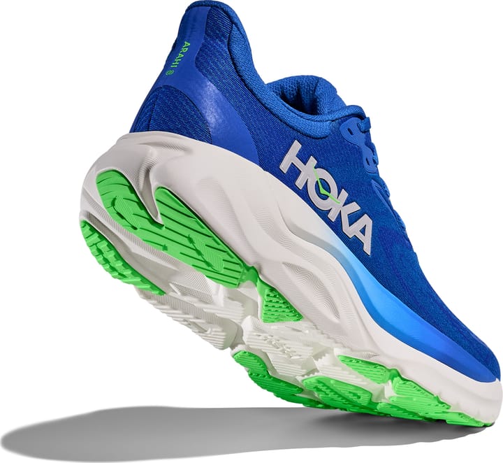 Hoka Men's Arahi 8 Cobalt Blue/Neon Green Hoka