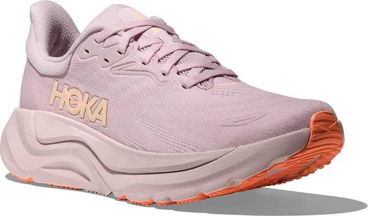 Hoka Women's Arahi 8 Lilac Cream/Neon Cantaloupe Hoka