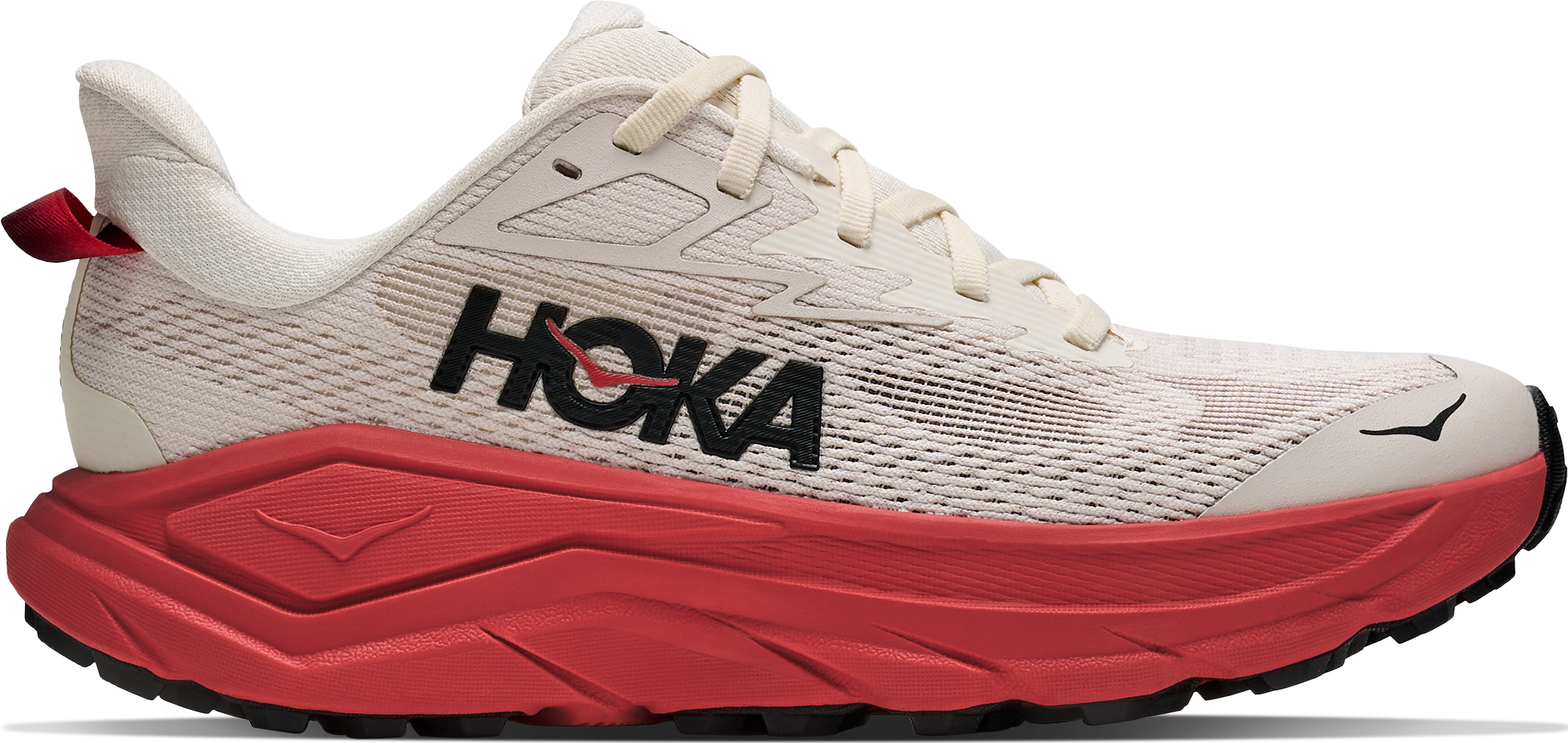 Hoka Women's Challenger 8 Alabaster / Burnt Red