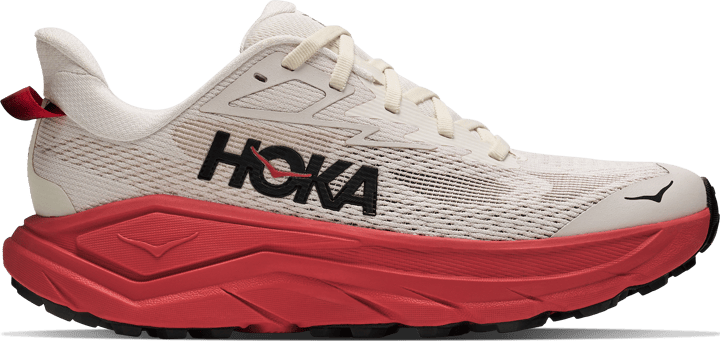 Hoka Women's Challenger 8 Alabaster / Burnt Red Hoka