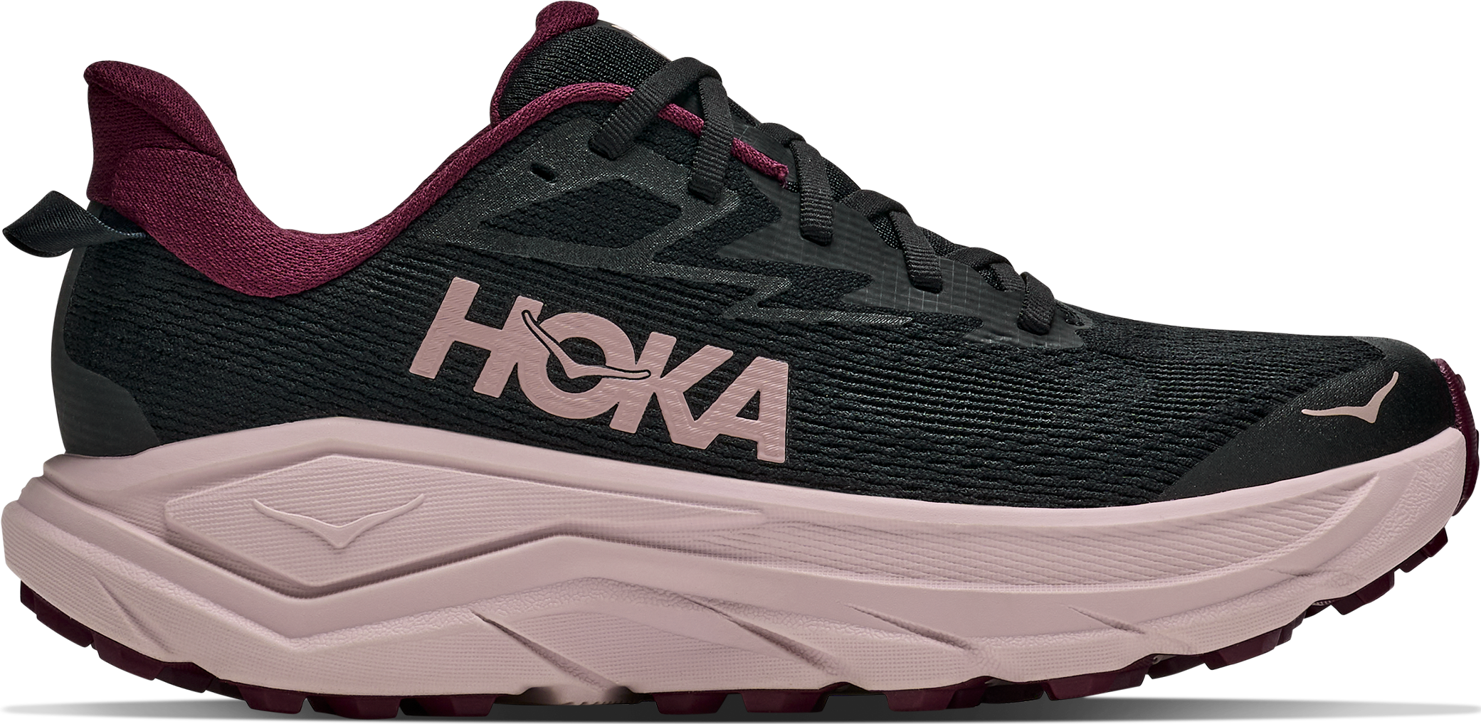 Hoka Women's Challenger 8 Black / Pink Opal