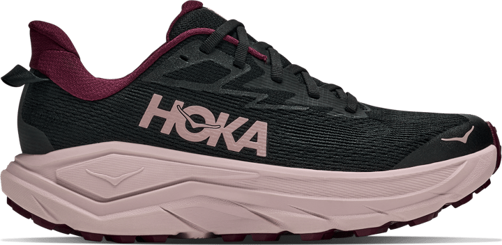 Hoka Women's Challenger 8 Black / Pink Opal Hoka