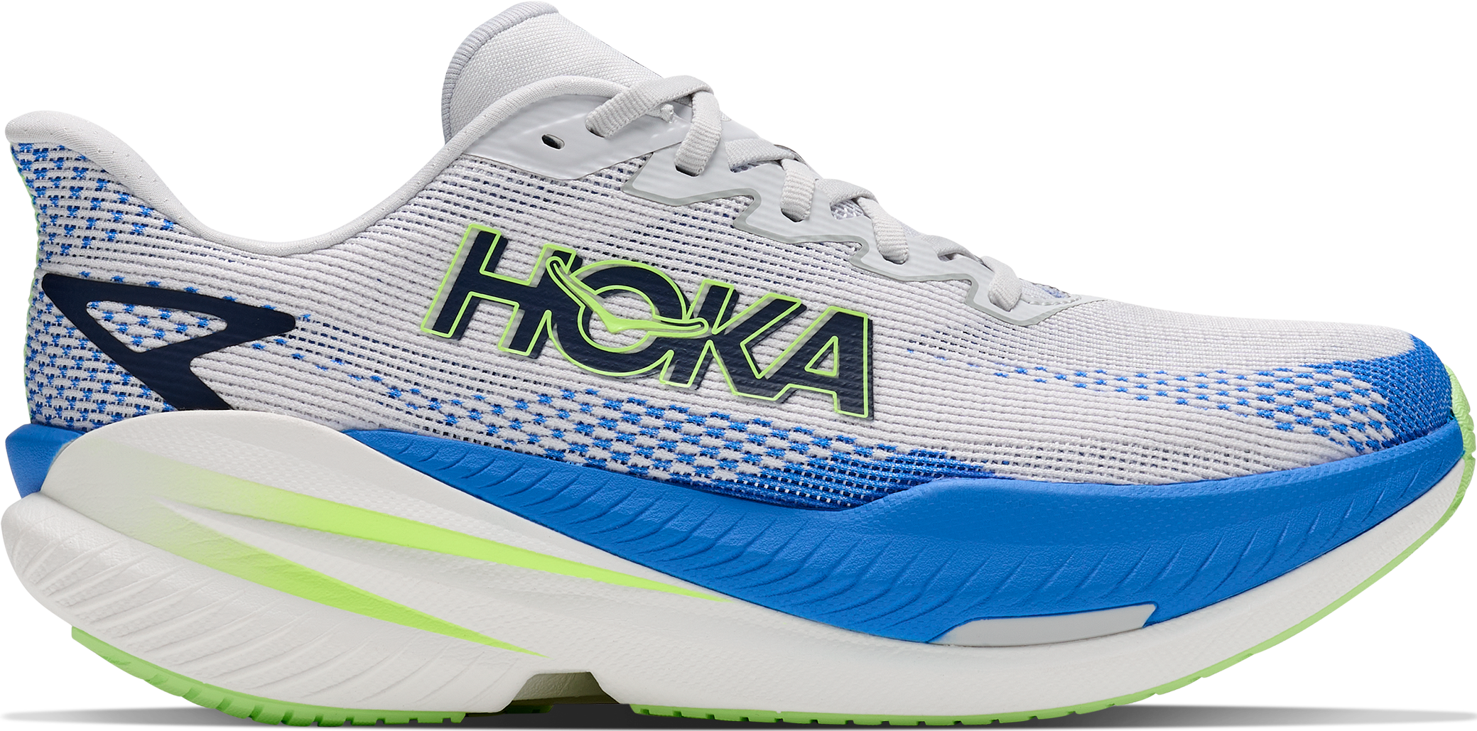 Hoka Men's Mach X 3 Cosmic Grey/Virtual Blue