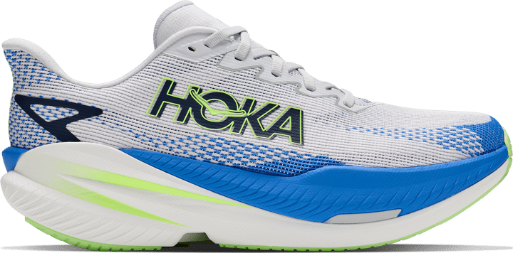 Hoka Men's Mach X 3 Cosmic Grey/Virtual Blue Hoka