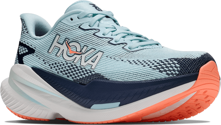 Hoka Women's Mach X 3 Glimmering Blue/Varsity Navy Hoka