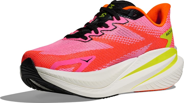 Hoka Women's Mach X 3 Neon Rose/Neon Tangerine Hoka