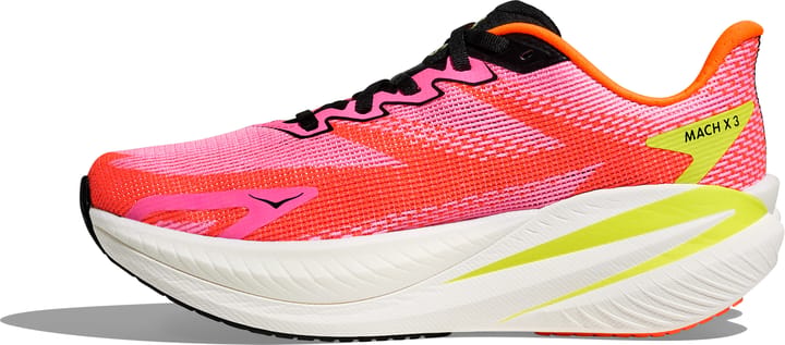 Hoka Women's Mach X 3 Neon Rose/Neon Tangerine Hoka
