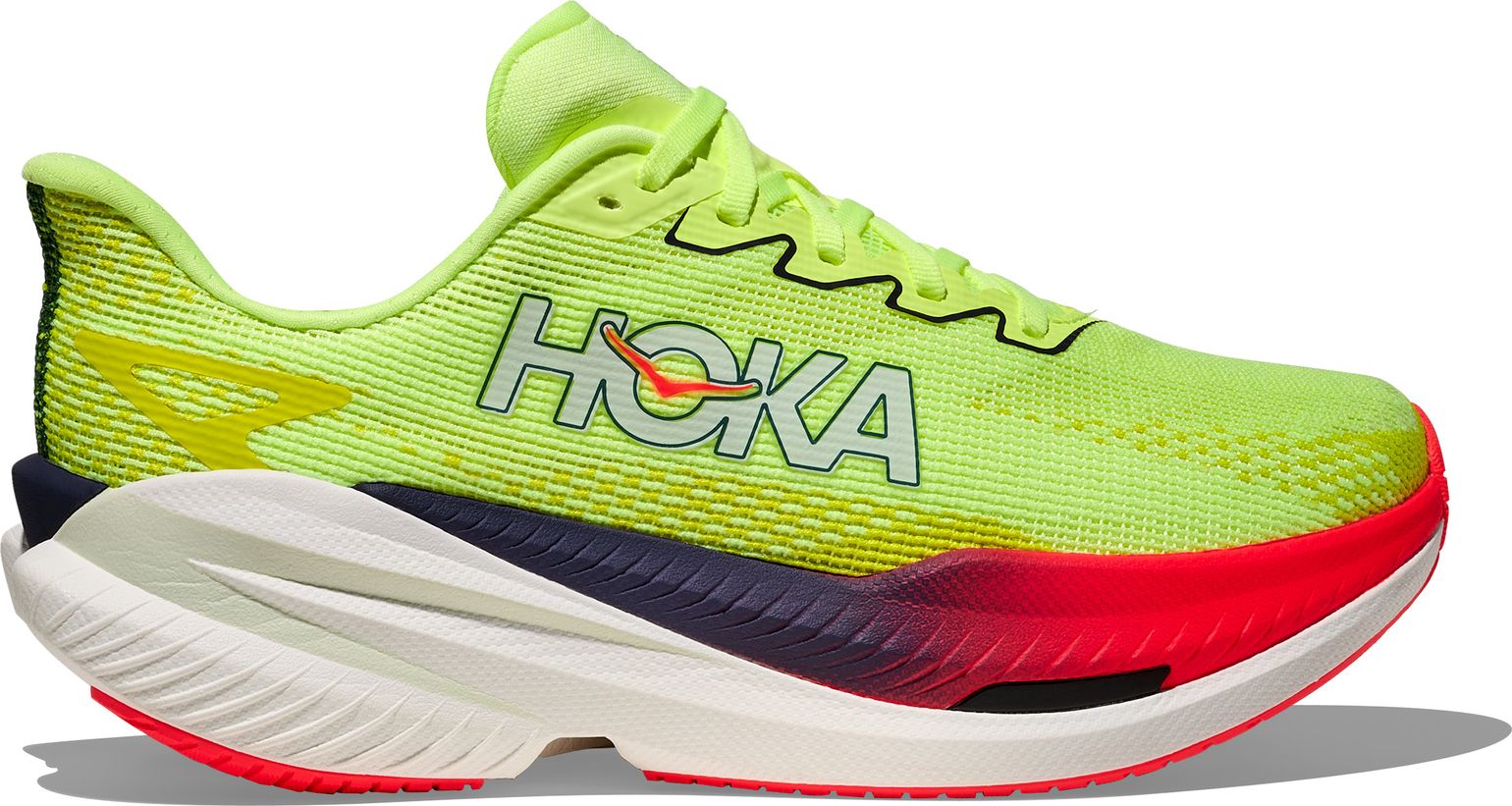 Hoka Men's Mach X 3 Neon Yuzu/Squid Ink